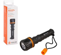 Прорезиненный фонарь на батарейках Airline, LEDx3 AFL-3-01