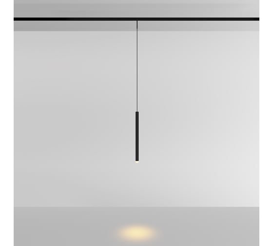 Трековый подвесной светильник MAYTONI Skim LED 3W Черный TR191-1-3W2.7K-M-B