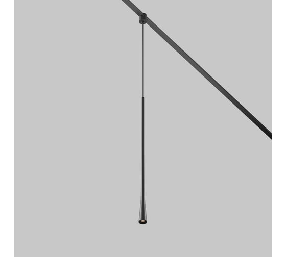 Трековый подвесной светильник MAYTONI Waist LED 7W Черный TR168-1-7W3K-M-B