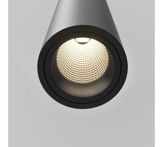 Трековый подвесной светильник MAYTONI Waist LED 7W Черный TR168-1-7W3K-M-B