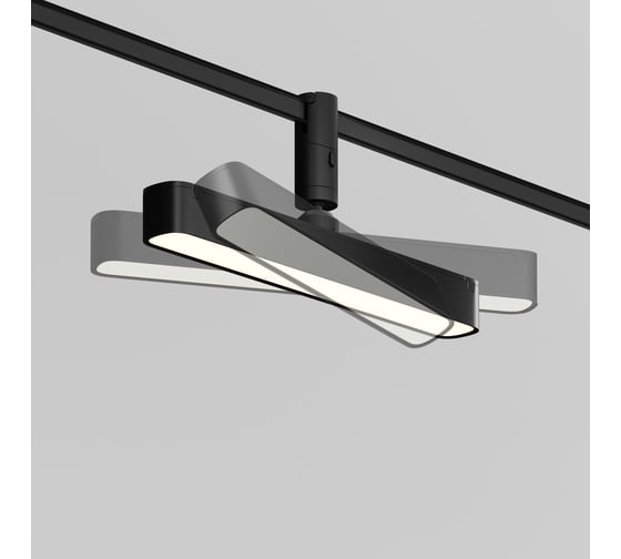 Трековый светильник MAYTONI Basis Rot LED 10W Черный TR202-1-10W3K-B