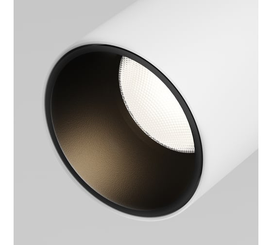 Трековый светильник MAYTONI Focus Led LED 9W Черно-белый TR187-1-9W3K-M-BW