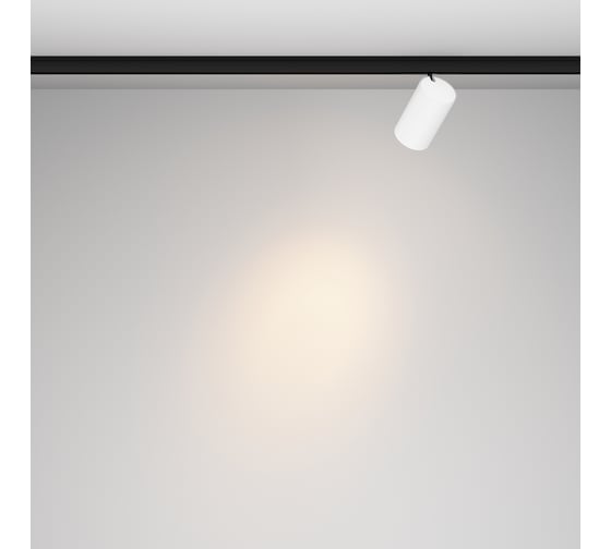 Трековый светильник MAYTONI Focus Led LED 9W Черно-белый TR187-1-9W3K-M-BW