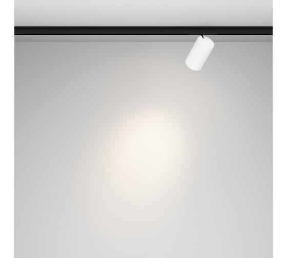 Трековый светильник MAYTONI Focus Led LED 9W Черно-белый TR187-1-9W4K-M-BW