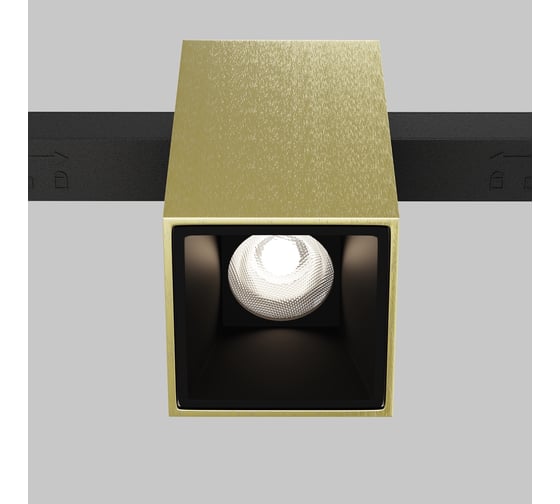 Трековый светильник MAYTONI Alfa LED 7W Латунь TR121-4-7W-DS-BS