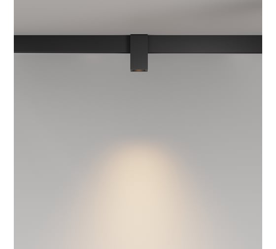 Трековый светильник MAYTONI Alfa LED 7W Черный TR121-2-7W3K-B