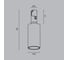 Трековый светильник MAYTONI Magnum LED 3W Черный TR207-1-3W3K-B 7