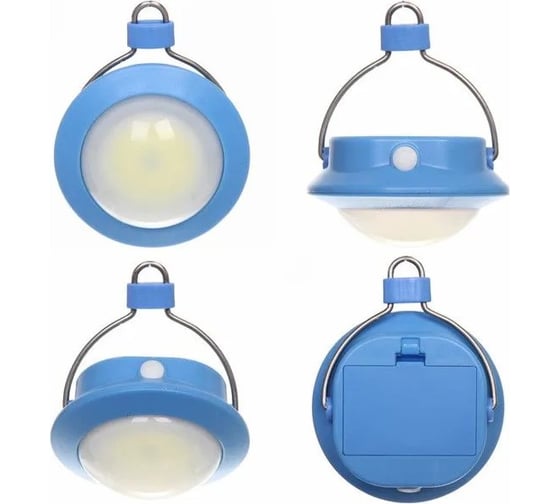 Фонарь кемпинговый подвесной Турист мастер COB 1 LED, 10*6,7 см 3хAA 855-284