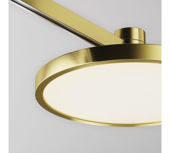 Трековый светильник MAYTONI Plato LED 10W Латунь TR153-1-10W3K-BS