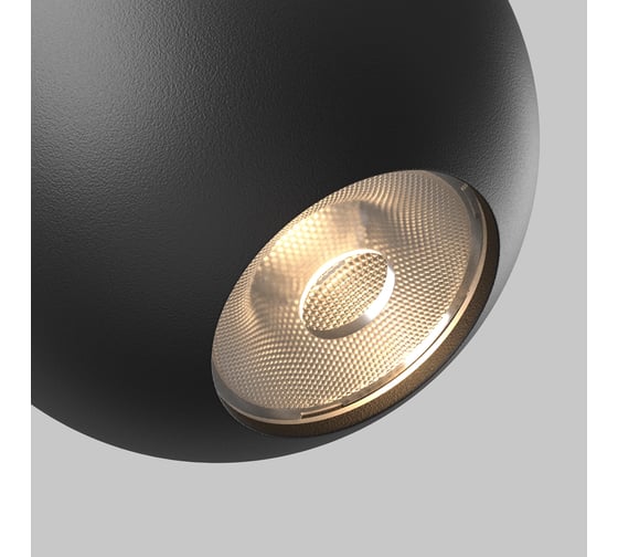 Трековый светильник MAYTONI Sfera LED 8W Черный TR164-1-8W3K-M-B