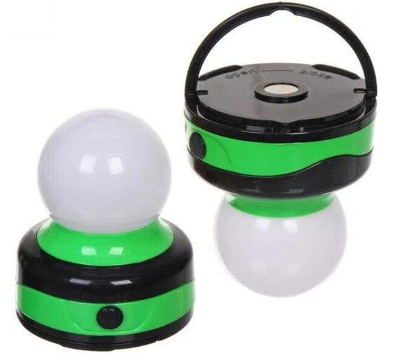 Фонарь кемпинговый подвесной Турист мастер Плафон с магнитом 1 LED, 10*8 см 3хAA 855-283