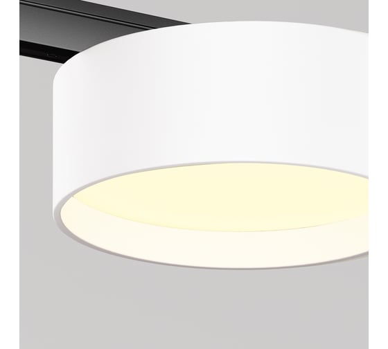 Трековый светильник MAYTONI Zon LED 12W Черно-белый TR189-1-12W3K-BW