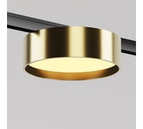Трековый светильник MAYTONI Zon LED 12W Черный и Латунь TR189-1-12W2.7K-BBS