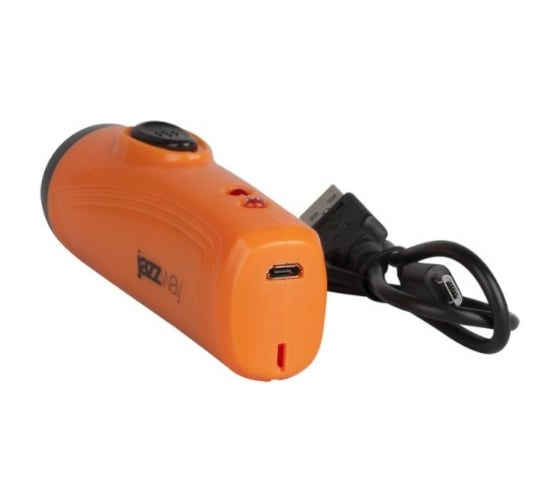 Фонарь JazzWay Accu1-L1W-og оранжевый, Li-ion, промо 5006706