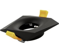 Встраиваемый светильник DesignLed NC1874-FBK, рамка, матовый черный, MR16 00-00001741