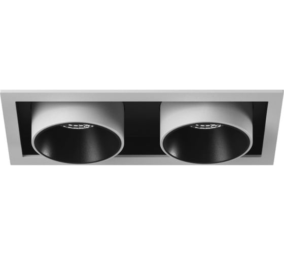 Встраиваемый светодиодный светильник DesignLed LED GL, 7117-2/12W, двойной, 12W, 4000K SPL-SQ2-12-NW 00-00002787