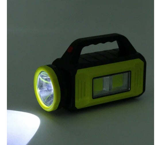 Фонарь ручной Турист мастер 5 режимов 1LED+COB, аккумуляторная батарея 2000mAh USB JL7528A 855-374