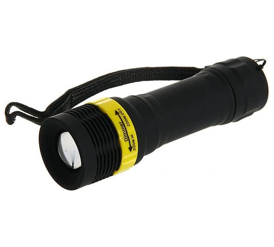 Фонарь ручной Турист мастер 1 LED 1W 3AAA, фокусировка, 688 855-499