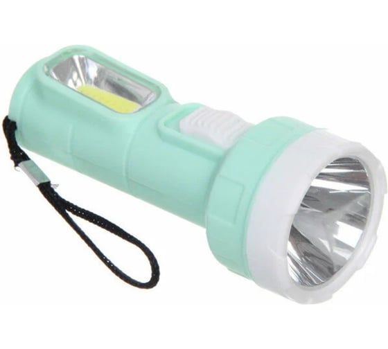 Фонарь ручной Турист мастер 1 режим 1LED+COB 1AA микс 3 цвета YB229 855-365