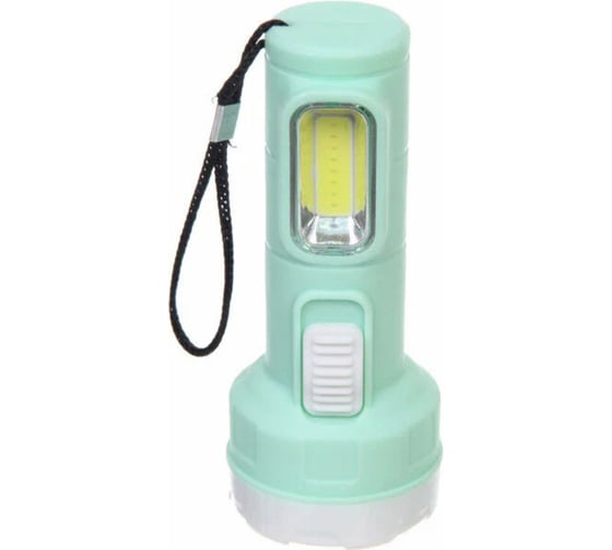 Фонарь ручной Турист мастер 1 режим 1LED+COB 1AA микс 3 цвета YB229 855-365