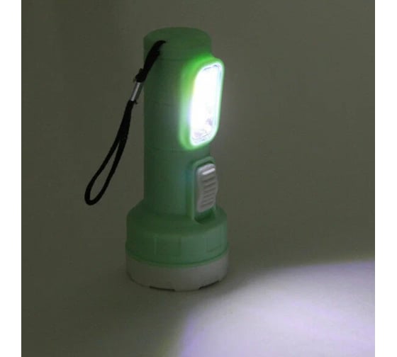 Фонарь ручной Турист мастер 1 режим 1LED+COB 1AA микс 3 цвета YB229 855-365