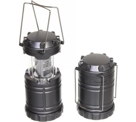 Фонарь туристический раздвижной Турист мастер 1LED 1W, 10,5*7 см 3хAAA 855-316