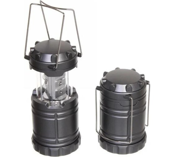 Фонарь туристический раздвижной Турист мастер 1LED 1W, 10,5*7 см 3хAAA 855-316