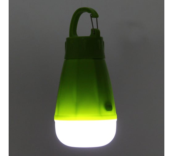 Фонарь туристический подвесной Турист мастер 3 режима, 3LED, 3AAA карабин 5688 855-357