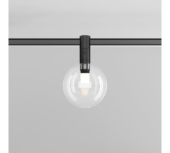 Трековый светильник MAYTONI Bubble LED 3W Черный TR205-1-3W3K-B