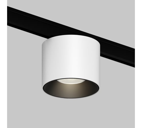 Трековый светильник MAYTONI Alfa S LED 5W Черно-белый TR188-1-5W4K-M-BW