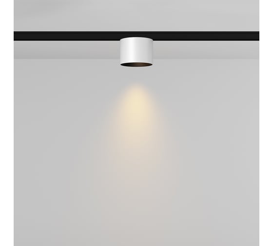 Трековый светильник MAYTONI Alfa S LED 5W Черно-белый TR188-1-5W2.7K-M-BW