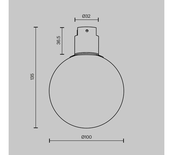 Трековый светильник MAYTONI Luna LED 5W Бело-черный TR171-1-5W3K-WB