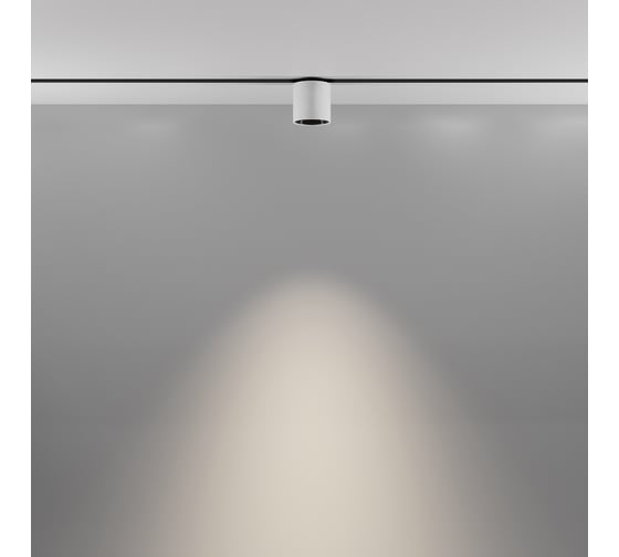 Трековый светильник MAYTONI Alfa S LED 7W Белый TR132-2-7W4K-W