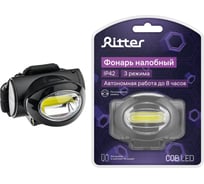 Светодиодный налобный фонарь RITTER Headlight, 5Вт, 3хААА, IP42 29089 6