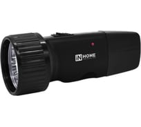 Аккумуляторный ручной фонарь IN HOME MLA 01-B 5LED 120Lm, 6ч, 2 режима, зарядное устройство 230В, черный 4690612031736