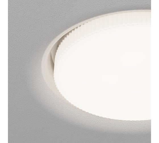 Встраиваемый светильник MAYTONI Intro 1хGX53x12W Белый DL019-GX53-W