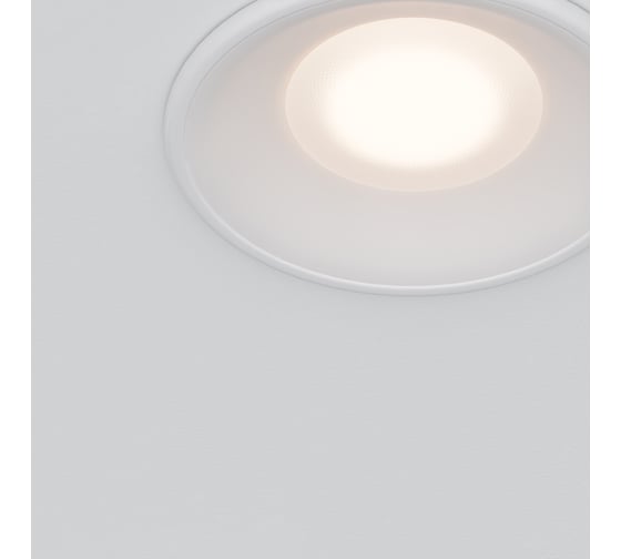 Встраиваемый светильник MAYTONI Spark 1хGU10x10W Белый DL096-GU10-W