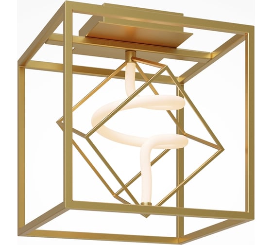 Потолочный светильник MAYTONI Membrane LED 9W Латунь MOD345CL-L9BS3K