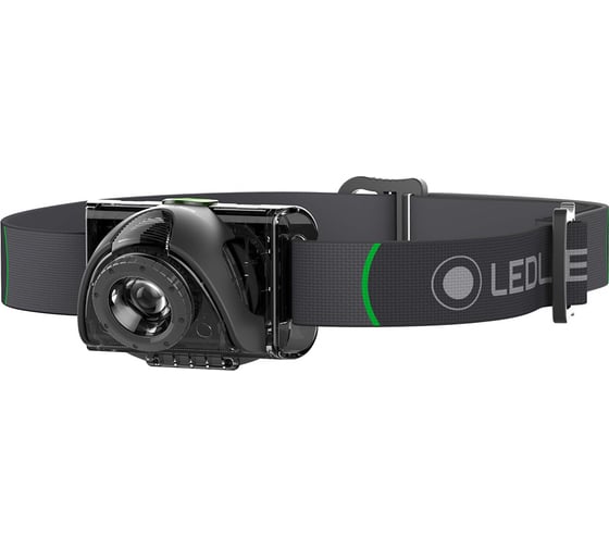 Светодиодный налобный фонарь LED Lenser MH2, черный, 100 лм, 3-AAA 501511 1