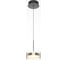 Подвесной светильник MAYTONI Dress code LED 14W Черный и Латунь MOD348PL-L14BBS3K 1