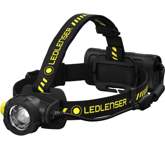 Светодиодный налобный фонарь LED Lenser H15R Work, 2500 лм., аккумулятор 502196