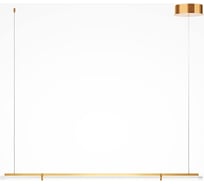 Подвесной светильник MAYTONI Plume LED 20W Латунь MOD340PL-L20BS3K