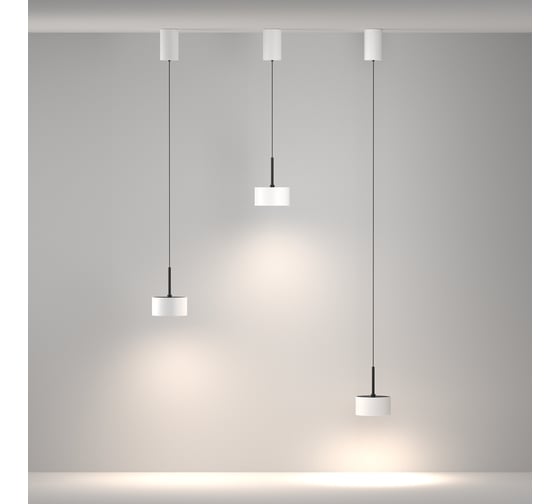 Подвесной светильник MAYTONI Glare LED 12W Белый P102PL-12W4K-W