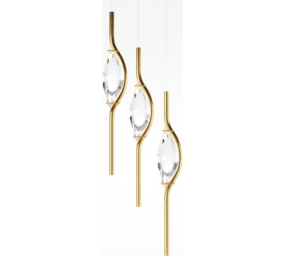 Подвесной светильник MAYTONI Foresight LED 24W Латунь MOD347PL-L24BS3K