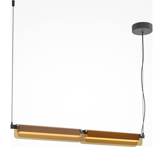 Подвесной светильник MAYTONI Flat LED 20W Черный MOD296PL-L20BC3K