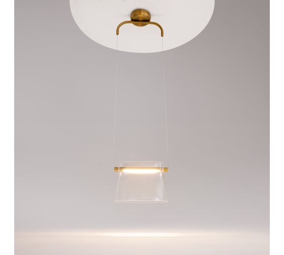 Подвесной светильник MAYTONI Cabaret LED 8W Латунь MOD170PL-L8BS3K 1