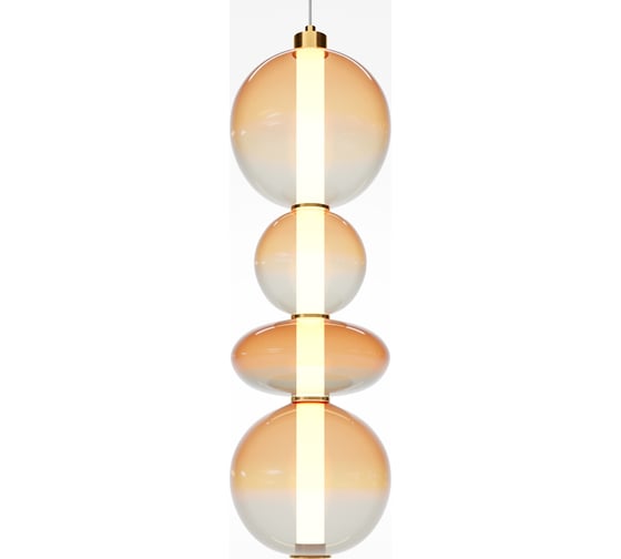 Подвесной светильник MAYTONI Futuro LED 36W Латунь MOD307PL-L36BS3K