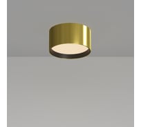 Потолочный светильник MAYTONI Glare LED 12W Латунь C091CL-12W3K-BS