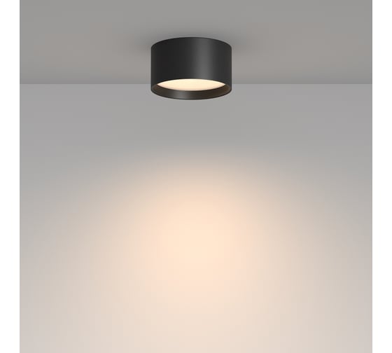 Потолочный светильник MAYTONI Glare LED 12W Черный C091CL-12W3K-B