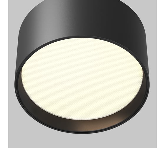 Потолочный светильник MAYTONI Glare LED 12W Черный C091CL-12W3K-B
